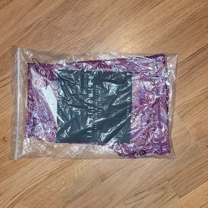 IAMBECOMING Small purple paisley no ride shorts